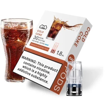 可樂｜Lana Vape Pod - LANA Generation Transparent Pod - Cola Ice