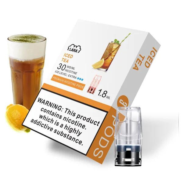 電子煙煙彈 LANA一代透明菸彈 冰紅茶