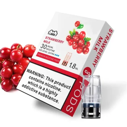 曼越莓｜Lana Vape Pod - Transparent E-Liquid Berry Flavor