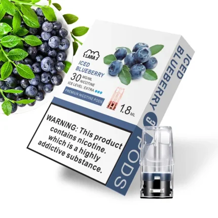 藍莓｜Lana Vape Pod - Blueberry Ice Replacement E-cigarette Pod for LANA Generation